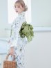 画像14: 水墨風イエロー×ブルー牡丹浴衣  (浴衣/帯/飾り紐/下駄4点セット)  OBI-siwa-202-ok-12-GR / KZH-3 / YA-1081-kj-BR / HEKO-800-sb-5-W / GETA-03-ok-4-IV [YMT]