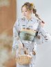 画像4: 【即日発送】グレー地×マーガレット浴衣 OBI-g-500-kj-6-GR / HIMO-900-yn-7-MOC / HEKO-800-sb-6-YEBE / YA-1081-kj-IV / YA-72-kn-Y / GETA-01-kj-6-MUS / [YMT]