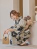 画像12: 【即日発送】レトロモダンマーガレット浴衣 OBI-hira-100-ok-2-BRxBE / HIMO-900-yn-7-MOC / HEKO-800-sb-3-BR / YA-72-kn-MOC / GETA-01-kj-5-MOC/ [YMT]