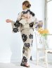画像14: 【即日発送】レトロモダンマーガレット浴衣 OBI-hira-100-ok-2-BRxBE / HIMO-900-yn-7-MOC / HEKO-800-sb-3-BR / YA-72-kn-MOC / GETA-01-kj-5-MOC/ [YMT]