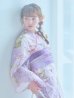 画像7: 【即日発送】ニュアンス朝顔ピンク浴衣 OBI-g-500-kj-3-PL / HIMO-900-yn-8-P / HEKO-800-sb-5-WH / YA-943-kj-PL / YA-982-kn-P / GETA-01-kj-7-P / [YMT]