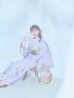 画像18: 【即日発送】くすみパープル藤の花浴衣 OBI-g-500-kj-6-GR / HIMO-900-yn-5-IV / HEKO-800-sb-5-WH / YA-1029-wk-MVPL / GETA-01-kj-7-P/ [YMT]