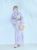画像7: 【即日発送】くすみパープル藤の花浴衣 OBI-g-500-kj-6-GR / HIMO-900-yn-5-IV / HEKO-800-sb-5-WH / YA-1029-wk-MVPL / GETA-01-kj-7-P/ [YMT]