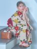 画像6: 【即日発送】モダン椿浴衣 OBI-siwa-202-ok-10-R / HIMO-902-kj-2-MUS / HEKO-800-sb-5-WH / YA-1026-kn-R / GETA-02-ok-7-R/ [YMT]
