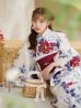 画像21: 【即日発送】ホワイト×レッド牡丹浴衣【浴衣３点セット 浴衣/帯/下駄】OBI-siwa-202-ok-10-R / HIMO-902-kj-5-RosePK / HEKO-800-sb-5-WH / YA-72-kn-R / GETA-02-ok-7-R/ [YMT]