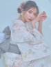 画像11: 【即日発送】ホワイトベージュ紫陽花浴衣 OBI-siwa-202-ok-8-GY / HIMO-900-yn-5-IV / HEKO-800-sb-5-WH / YA-1024-wk-BE / GETA-02-ok-2-IV/ [YMT]
