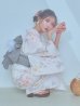 画像19: 【即日発送】ホワイトベージュ紫陽花浴衣 OBI-siwa-202-ok-8-GY / HIMO-900-yn-5-IV / HEKO-800-sb-5-WH / YA-1024-wk-BE / GETA-02-ok-2-IV/ [YMT]