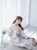 画像10: 【即日発送】ホワイトベージュ紫陽花浴衣 OBI-siwa-202-ok-8-GY/ HIMO-900-yn-5-IV / HEKO-800-sb-5-WH / YA-1024-wk-BE / GETA-02-ok-2-IV/ [YMT]