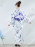 画像17: 【即日発送】大理石×フェザー柄浴衣【浴衣３点セット 浴衣/帯/下駄】[YMT]