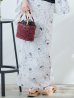 画像19: 【即日発送】ホワイト×線画フラワー浴衣【浴衣３点セット 浴衣/帯/下駄】OBI-siwa-202-ok-11-B / HIMO-900-yn-1-B / HEKO-800-sb-5-WH / YA-73-kn-GY / GETA-03-ok-2-P[YMT]