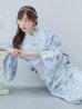 画像11: 【即日発送】クラシカルローズブルー浴衣【浴衣３点セット 浴衣/帯/下駄】OBI-g-500-kj-8-GY / HIMO-900-yn-5-IV / HEKO-800-sb-5-WH / YA-1079-kj-6-W / YA-1017-am-W / GETA-03-ok-2-P [YMT]