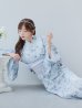 画像7: 【即日発送】クラシカルローズブルー浴衣【浴衣３点セット 浴衣/帯/下駄】OBI-g-500-kj-8-GY / HIMO-900-yn-5-IV / HEKO-800-sb-5-WH / YA-1079-kj-6-W / YA-1017-am-W / GETA-03-ok-2-P [YMT]