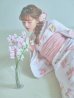 画像15: 【即日発送】水彩ピンクフラワー浴衣【浴衣３点セット 浴衣/帯/下駄】OBI-siwa-200-kj-8-P / HIMO-907-wk-W/ HEKO-800-sb-5-WH / YA-1024-wk-P / GETA-02-ok-5-P/ [YMT]