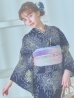 画像5: 【即日発送！】夜空×花火キラキラ浴衣【浴衣３点セット 浴衣/帯/下駄】OBI-g-500-kj-2-P / HIMO-907-wk-W/ HEKO-800-sb-5-WH / YA-948-kj-NV / GETA-02-ok-6-PL/ [YMT]
