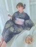 画像7: 【即日発送！】夜空×花火キラキラ浴衣【浴衣３点セット 浴衣/帯/下駄】OBI-g-500-kj-2-P / HIMO-907-wk-W/ HEKO-800-sb-5-WH / YA-948-kj-NV / GETA-02-ok-6-PL/ [YMT]