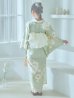 画像18: 【即日発送】くすみグリーン×ホワイトフラワー浴衣 OBI-siwa-202-ok-5-IV / HIMO-900-yn-5-IV / HEKO-800-sb-5-WH / YA-81-kn-W / YA-1081-kj-IV / GETA-02-ok-2-IV/ [YMT]