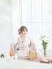画像13: 【即日発送】ピンクベージュ×ホワイトローズ浴衣 【浴衣３点セット 浴衣/帯/下駄】 siwa-36ok / HIMO-903-kj-W / HEKO-800-sb-5-WH / YA-74-kn-P / YA-1017-am-W / GETA-02-ok-5-P / [YMT]