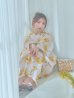 画像1: 【即日発送】白地にイエローの水彩花柄浴衣【浴衣３点セット 浴衣/帯/下駄】OBI-siwa-202-ok-1-BE / HIMO-900-yn-7-MOC / HEKO-800-sb-3-BR / YA-68-kn-YEBE / GETA-02-ok-4-MOC/ [YMT] (1)