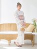画像2: 【即日発送】アイシーピンクフラワー浴衣【浴衣３点セット 浴衣/帯/下駄】OBI-siwa-200-kj-8-P / HIMO-903-kj-W / HEKO-800-sb-5-WH / YA-1024-wk-P / GETA-02-ok-5-P/ [YMT] (2)