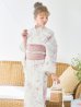 画像8: 【即日発送】アイシーピンクフラワー浴衣【浴衣３点セット 浴衣/帯/下駄】OBI-siwa-200-kj-8-P / HIMO-903-kj-W / HEKO-800-sb-5-WH / YA-1024-wk-P / GETA-02-ok-5-P/ [YMT]