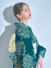 画像9: 【即日発送】エメラルドグリーン×花火浴衣【浴衣３点セット 浴衣/帯/下駄】OBI-siwa-202-ok-5-IV / HIMO-900-yn-7-MOC / HEKO-800-sb-3-BR / YA-1027-wk-IV / GETA-02-ok-4-MOC /[YMT]