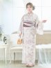 画像4: 【即日発送】くすみカラー×パープルダリア浴衣 OBI-siwa-202-ok-17-BR / HIMO-900-yn-8-P / HEKO-800-sb-5-WH / YA-68-kn-P / YA-1017-am-W / GETA-02-ok-5-P / [YMT]