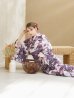 画像9: 白地×ピンクの蓮の花浴衣 OBI-siwa-201-wk-1-LV / HIMO-902-kj-5-RosePK / HEKO-800-sb-5-WH / YA-1027-wk-PL / GETA-02-ok-8-RoseP/ [YMT]