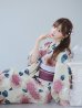 画像5: 【即日発送】はいからピンクの紫陽花浴衣【浴衣３点セット 浴衣/帯/下駄】OBI-siwa-201-wk-4-PL / HIMO-900-yn-8-P / HEKO-800-sb-5-WH / YA-954-kj-P / YA-1017-am-W / GETA-01-kj-7-P / [YMT]