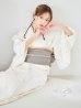 画像25: 【予約 /5月中旬発送予定】アーガイルビジュー浴衣 IV: OBI-siwa-204-wk-8-BE / GETA-01-kj-3-IV / BL: OBI-siwa-204-wk-12-OW / GETA-01-kj-3-IV [yo/YMT]