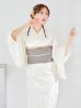 画像34: 【予約 /5月中旬発送予定】アーガイルビジュー浴衣 IV: OBI-siwa-204-wk-8-BE / GETA-01-kj-3-IV / BL: OBI-siwa-204-wk-12-OW / GETA-01-kj-3-IV [yo/YMT]