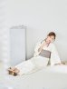 画像37: 【予約 /5月中旬発送予定】アーガイルビジュー浴衣 IV: OBI-siwa-204-wk-8-BE / GETA-01-kj-3-IV / BL: OBI-siwa-204-wk-12-OW / GETA-01-kj-3-IV [yo/YMT]