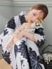 画像14: 【予約 / 5月中旬発送予定】モノトーンダリア柄浴衣 OBI-hira-100-ok-5-GYxSV / HIMO-900-yn-3-GYxGD / YA-73-kn-GY / GETA-01-kj-3-IV/ [y/OF01]