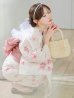 画像1: 【予約 / 5月中旬発送予定】淡色桜花柄浴衣 OBI-siwa-200-kj-8-P / HIMO-900-yn-8-P / HEKO-800-sb-5-W / YA-1079-kj-7-W / GETA-01-kj-7-P/ [/OF01] (1)
