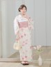 画像6: 【予約 / 5月中旬発送予定】淡色桜花柄浴衣 OBI-siwa-200-kj-8-P / HIMO-900-yn-8-P / HEKO-800-sb-5-W / YA-1079-kj-7-W / GETA-01-kj-7-P/ [/OF01]