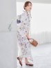 画像8: 藤霞のアンティークローズ浴衣 OBI-g-500-kj-8-GY / HIMO-900-yn-3-GYxGD / HEKO-800-sb-5-W / YA-1016-kj-P / GETA-01-kj-3-IV/ [YMT]