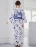 画像15: 水墨ニュアンスフラワー浴衣 OBI-hira-100-ok-4-DusBL / HIMO-900-yn-4-GYxGY / / YA-1001-kj-BL / GETA-01-kj-2-BL/ [YMT]