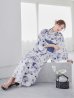 画像3: 水墨ニュアンスフラワー浴衣 OBI-hira-100-ok-4-DusBL / HIMO-900-yn-4-GYxGY / / YA-1001-kj-BL / GETA-01-kj-2-BL/ [YMT]