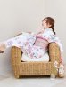 画像9: 【浴衣】白地×ボタニカル牡丹浴衣【浴衣３点セット 浴衣/帯/下駄】OBI-siwa-200-kj-8-P / HIMO-900-yn-8-P / YA-943-kj-BAKEDP / HEKO-800-sb-1-BAKEDP / GETA-02-ok-7-R [YMT]