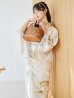 画像12: 【即日発送】クリームイエローピオニー浴衣 OBI-siwa-200-kj-13-OW / HIMO-900-yn-8-P / HEKO-800-sb-5-WH / YA-1079-kj-6-W /  GETA-01-kj-7-P/  [YMT]