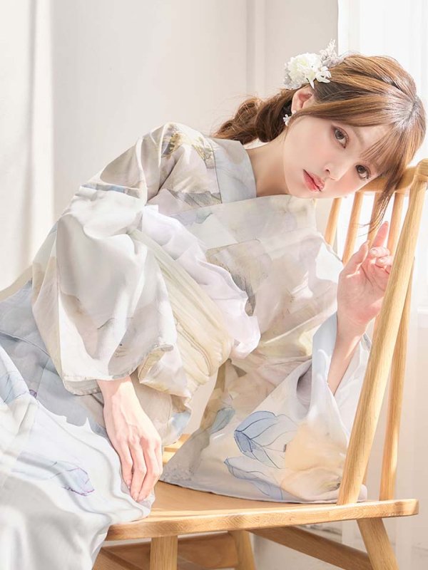 モデル：吉木千沙都（ちぃぽぽ）身長：158cm　着用サイズ：Fサイズ