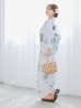 画像13: 【即日発送】 ホワイト×アイシーフラワー浴衣【浴衣３点セット 浴衣/帯/下駄】 OBI-siwa-202-ok-8-GY / HIMO-900-yn-4-GYxGY / HEKO-800-sb-5-W / YA-1023-wk-IV / GETA-02-ok-4-MOC/ [/YMT]