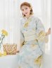 画像6: ニュアンス牡丹ペールトーン浴衣【浴衣３点セット 浴衣/帯/下駄】OBI-siwa-200-kj-13-OW / HIMO-900-yn-5-IV / HEKO-800-sb-5-W / YA-1075-kn-IV / GETA-01-kj-3-IV/ [YMT]