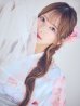 画像4: ニュアンスピンク水彩朝顔浴衣 【浴衣3点セット 浴衣/帯/下駄】 OBI-g-500-kj-7-GYGE / HIMO-900-yn-8-P / HEKO-800-sb-5-W / GETA-01-kj-7-P / [YMT]