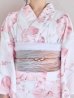 画像21: 【即日発送】ニュアンスピンク水彩朝顔浴衣 【浴衣3点セット 浴衣/帯/下駄】[YMT]