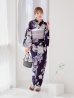 画像15: クラシカルフラワーブーケ浴衣 OBI-siwa-200-kj-11-Rose / HIMO-906-yn-PEARL / HEKO-800-sb-5-W / YA-1071-kn-P / GETA-01-kj-3-IV/ [YMT]