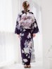 画像18: クラシカルフラワーブーケ浴衣 OBI-siwa-200-kj-11-Rose / HIMO-906-yn-PEARL / HEKO-800-sb-5-W / YA-1071-kn-P / GETA-01-kj-3-IV/ [YMT]
