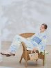 画像11: 【予約 / 5月上旬発送予定】グラデーションブルー牡丹和モダン浴衣 OBI-lame-400-kj-12-TrBL / HIMO-900-yn-5-IV / HEKO-800-sb-5-W / YA-1001-kj-BL / GETA-01-kj-2-BL / [o/YMT]