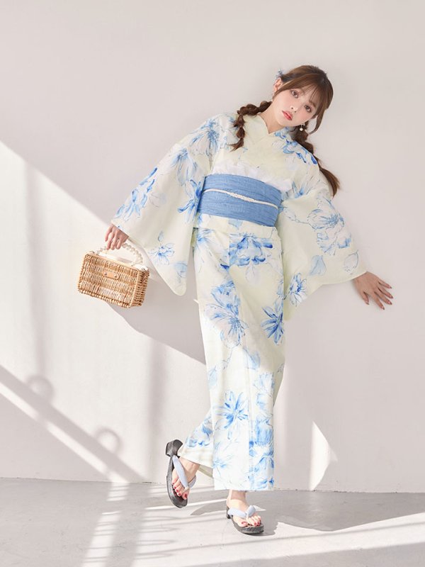モデル：吉木千沙都（ちぃぽぽ）身長：158cm　着用サイズ：Fサイズ
