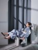 画像9: グレイ×モードフラワー浴衣 OBI-siwa-200-kj-6-W / HIMO-900-yn-4-GYxGY / HEKO-800-sb-9-GYGE / YA-953-kn-BL / GETA-01-kj-3-IV / [YMT]