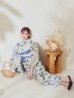 画像8: 水墨画百合柄浴衣 OBI-hira-100-ok-4-DusBL / HIMO-900-yn-5-IV  / HEKO-800-sb-8-DusBL / YA-73-kn-GY / GETA-01-kj-2-BL/ [YMT]